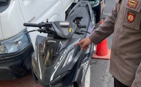 Dua Tersangka Curanmor Ditangkap untuk Proses Hukum Lanjutan