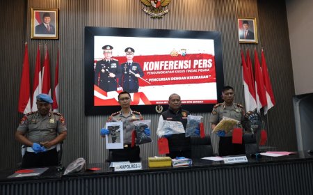 Polres Trenggalek Ungkap Kasus Jambret dan Amankan Tersangka