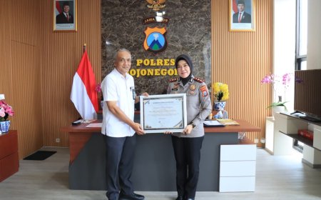Polres Bojonegoro Jadi yang Terbaik, Raih Penghargaan Pengelolaan DIPA