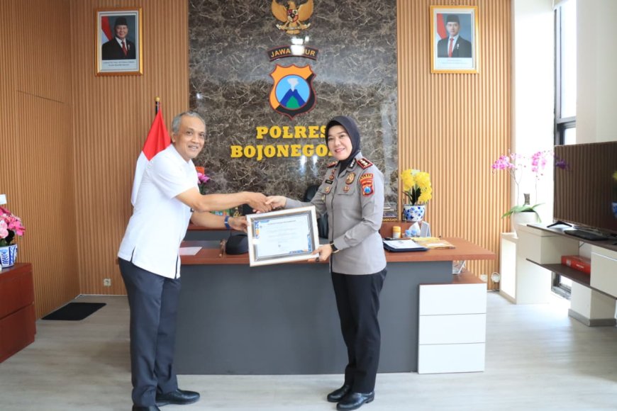 Polres Bojonegoro Raih Penghargaan Kemenkeu, Terbaik Pengelolaan DIPA di KPPN   